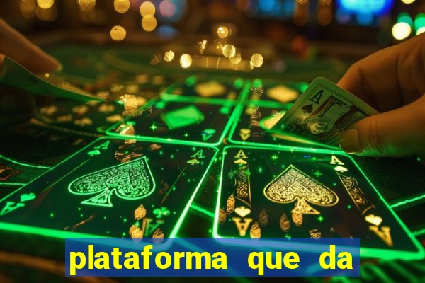 plataforma que da bonus no cadastro e saca no free